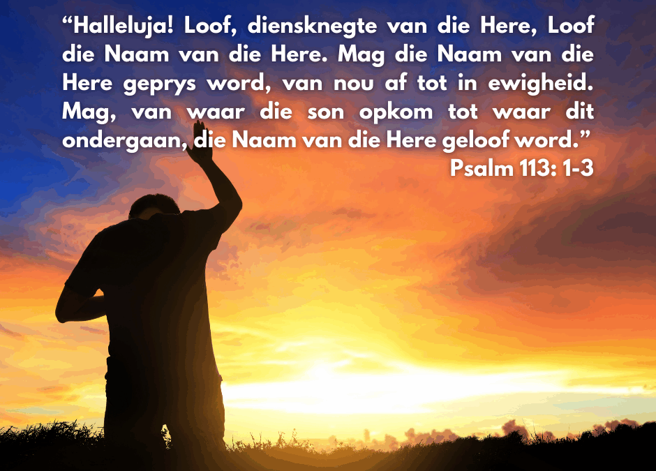 Loof die Naam van die Here