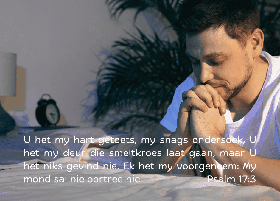 ’n Gebed uit God se nagtelike ondersoek