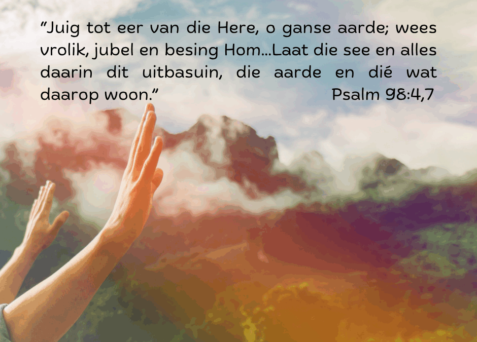 God laat ons sy verlossing sien