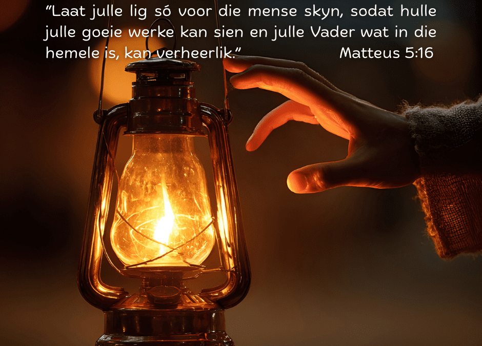 Ek het gekom om te vervul