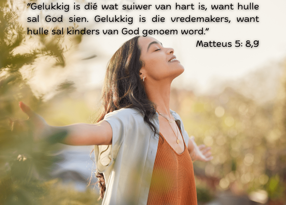 Jesus leer sy dissipels oor ware geluk
