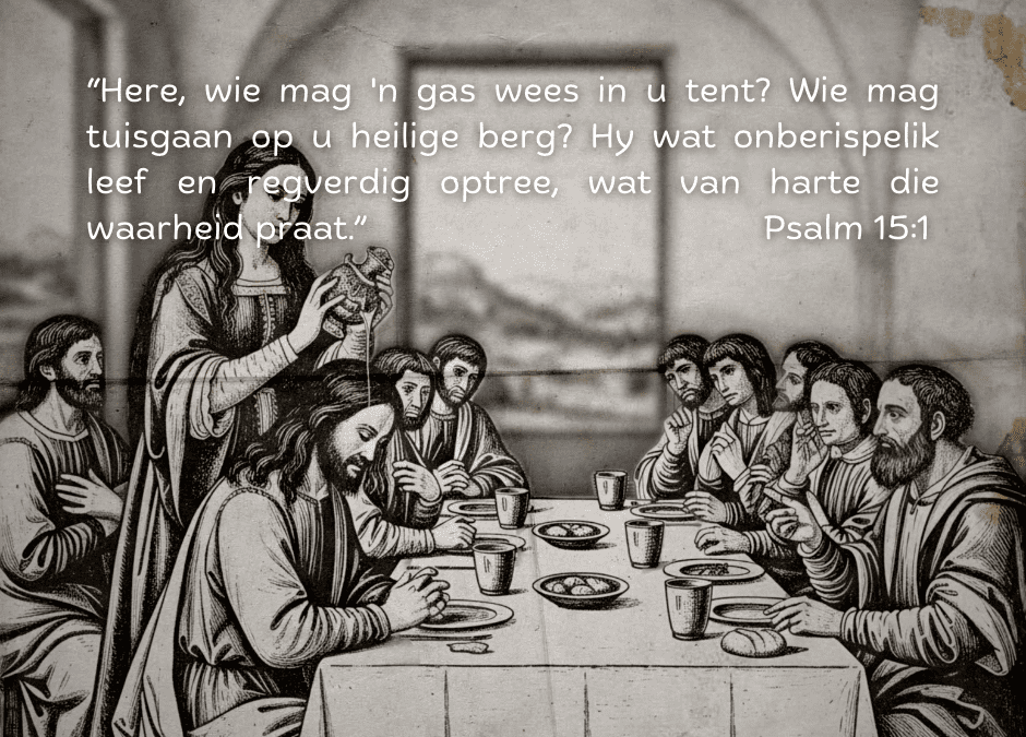 Die karakter van God se gaste