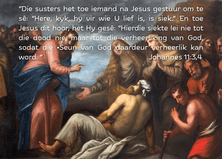 Ons vriend Lasarus slaap