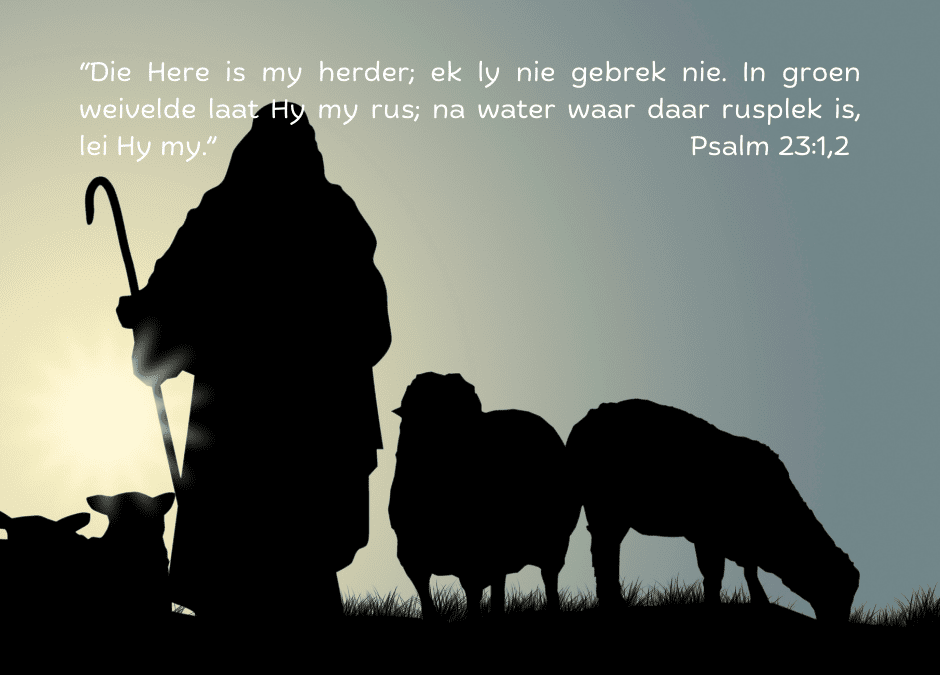 Ons vind troos in bekende geloofswoorde