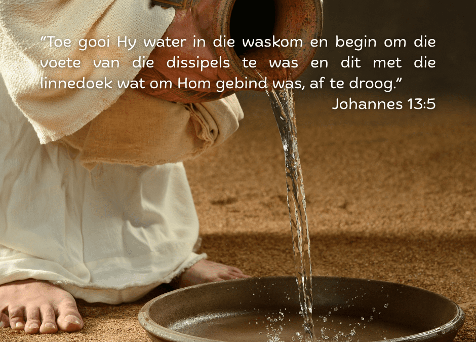 Ek het vir julle ‘n voorbeeld gegee