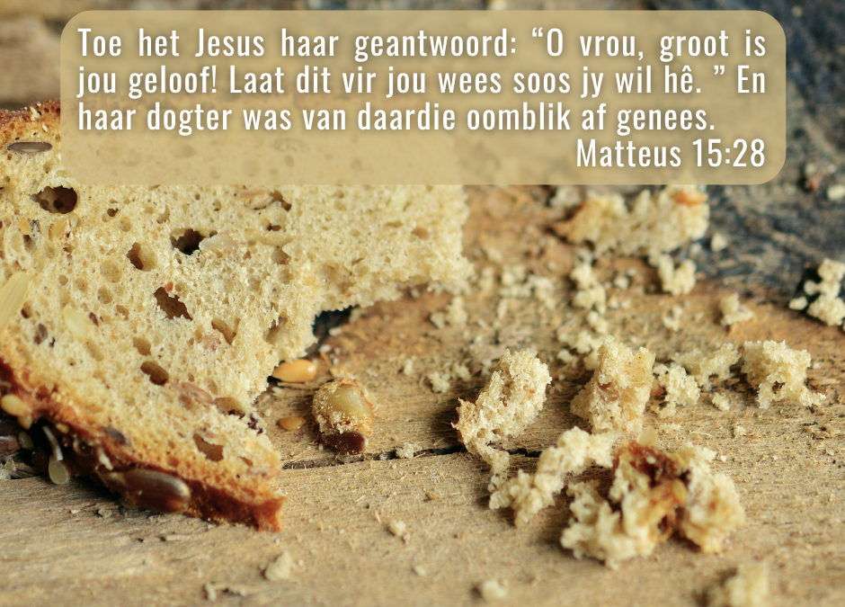 Groot geloof van ‘n Kanaänitiese vrou